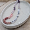 Handykette kurz fürs Handgelenk | aus Edelsteinen | Phone Strap