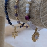 Armband Mondstein – Edelsteinarmband – Perlenarmband - Charm