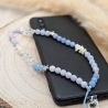 Handykette kurz fürs Handgelenk | aus Edelsteinen | Phone Strap
