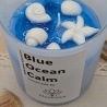 Duftkerze aus Sojawachs – Blue Ocean Calm – handgegossen