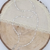 Brillenkette mit Süßwasserperlen & weißer Jade | Glasses Chain