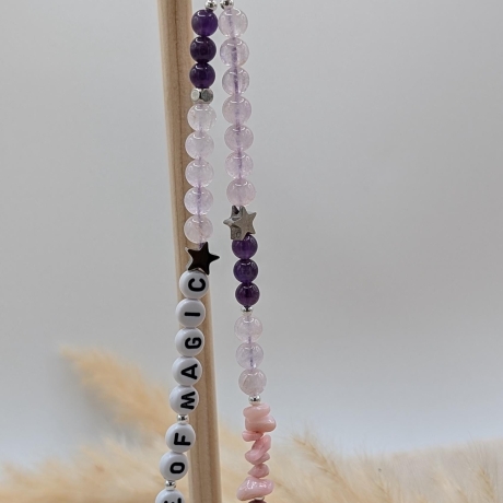 Handykette kurz fürs Handgelenk | aus Edelsteinen | Phone Strap