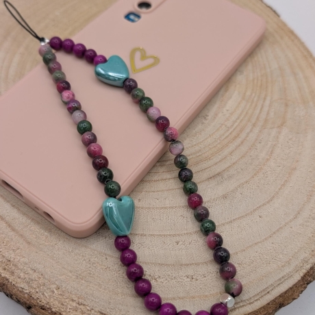 Handykette kurz fürs Handgelenk – Handyanhänger, Phone Strap