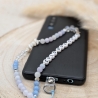 Handykette kurz fürs Handgelenk | aus Edelsteinen | Phone Strap