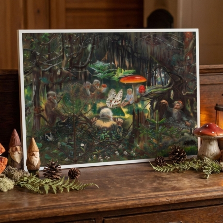 Fairy Tale Princess – Märchen Illustration A4