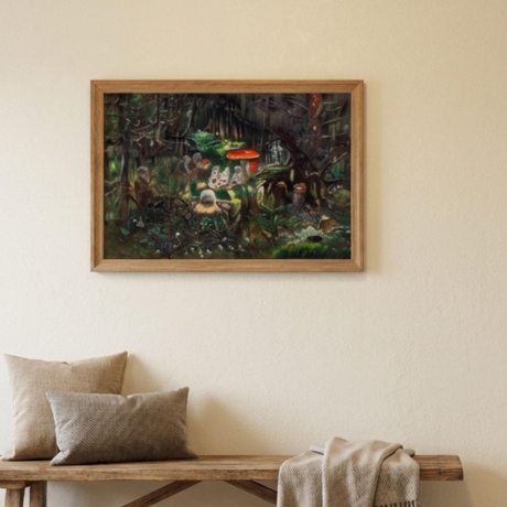 Fairy Tale Princess – Märchen Illustration A4