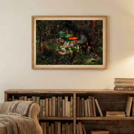 Fairy Tale Princess – Märchen Illustration A4