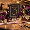 Tischnummern Hochzeit Set 1-20 |Dark Academia Hochzeitsdeko 