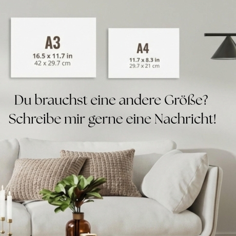 Fairy Tale Princess – Märchen Illustration A4