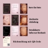 Hochzeitseinladung Canva Vorlage – 3 Motive– Save the Date