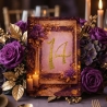 Tischnummern Hochzeit Vintage | Dark Academia | Sofort Download