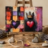 Dark Love Letters Mini Print Set - 4er Set Kunstdrucke 13x18 cm