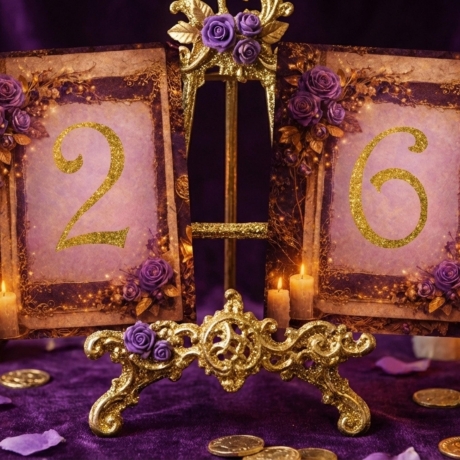 Tischnummern Hochzeit Vintage | Dark Academia | Sofort Download