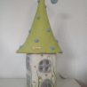 Filzlampe, Kinderzimmer Lampe, Schlafzimmer Lampe