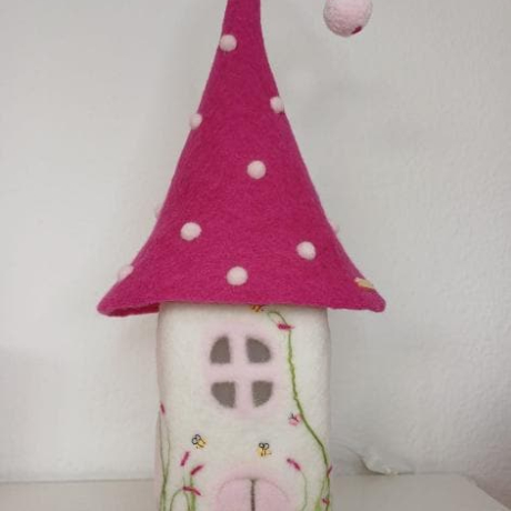 Filzlampe, Kinderzimmer Lampe, Schlafzimmer Lampe