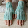 Handstulpen  aus Schurwolle, Mohair, Polyacryl