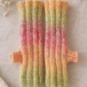 Handstulpen aus  Schurwolle, Mohair, Seide