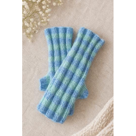 Handstulpen  aus  Alpaka, Cashmere,