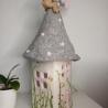 Filzlampe, Kinderzimmer Lampe, Schlafzimmer Lampe