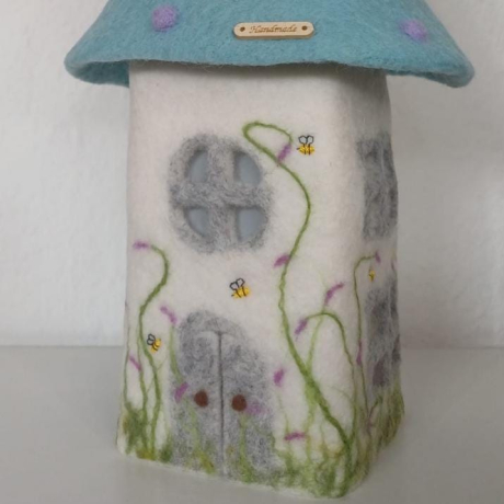 Filzlampe, Kinderzimmer Lampe, Schlafzimmer Lampe