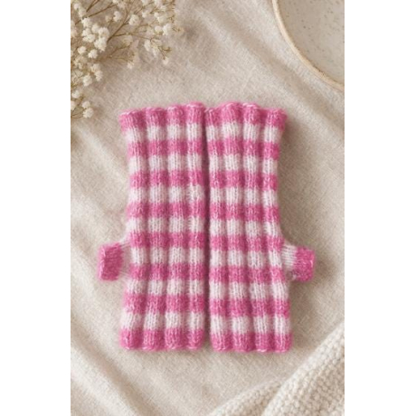 Handstulpen  aus  Alpaka, Cashmere,