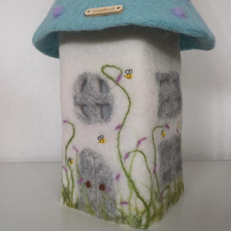 Filzlampe, Kinderzimmer Lampe, Schlafzimmer Lampe
