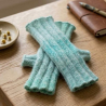 Handstulpen  aus Schurwolle, Mohair, Polyacryl