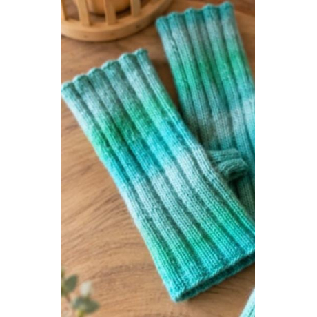 Handstulpen  aus Schurwolle, Polyacryl