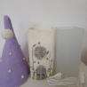 Filzlampe, Kinderzimmer Lampe, Schlafzimmer Lampe