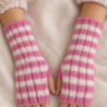 Handstulpen  aus  Alpaka, Cashmere,