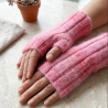 Handstulpen aus  Schurwolle, Mohair, Polyacryl