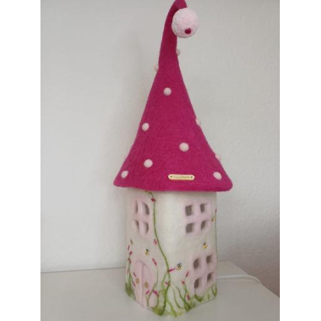 Filzlampe, Kinderzimmer Lampe, Schlafzimmer Lampe