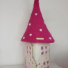 Filzlampe, Kinderzimmer Lampe, Schlafzimmer Lampe