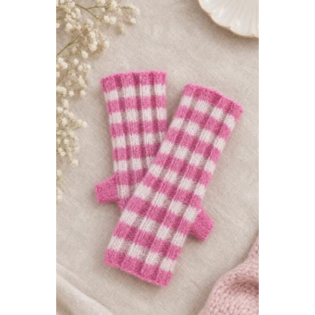 Handstulpen  aus  Alpaka, Cashmere,
