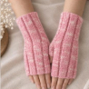 Handstulpen aus Schurwolle, Mohair, Seide
