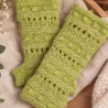 Handstulpen aus Alpaca, Baumwolle, Nylon, Schurwolle