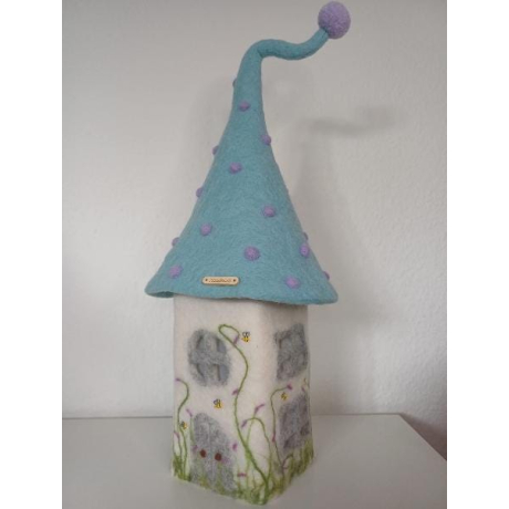 Filzlampe, Kinderzimmer Lampe, Schlafzimmer Lampe