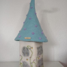 Filzlampe, Kinderzimmer Lampe, Schlafzimmer Lampe