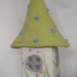 Filzlampe, Kinderzimmer Lampe, Schlafzimmer Lampe