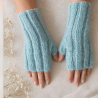 Handstulpen aus  Alpaka, Cashmere