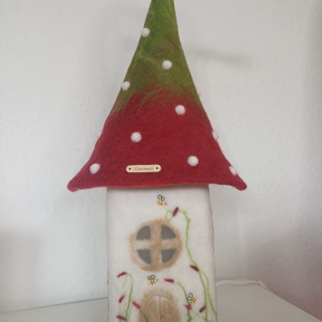 Filzlampe, Kinderzimmer Lampe, Schlafzimmer Lampe