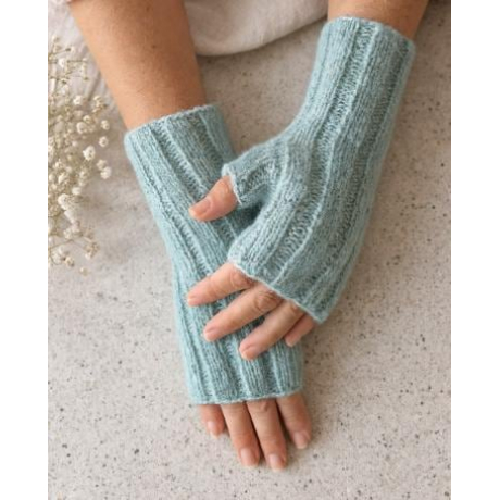 Handstulpen aus  Alpaka, Cashmere