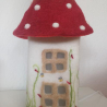 Filzlampe, Kinderzimmer Lampe, Schlafzimmer Lampe