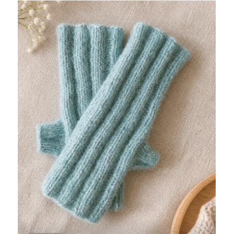 Handstulpen aus  Alpaka, Cashmere