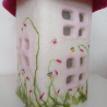 Filzlampe, Kinderzimmer Lampe, Schlafzimmer Lampe