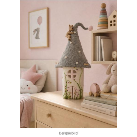 Filzlampe, Kinderzimmer Lampe, Schlafzimmer Lampe