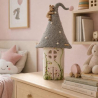 Filzlampe, Kinderzimmer Lampe, Schlafzimmer Lampe