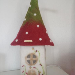 Filzlampe, Kinderzimmer Lampe, Schlafzimmer Lampe