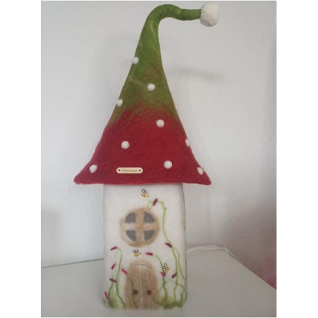 Filzlampe, Kinderzimmer Lampe, Schlafzimmer Lampe