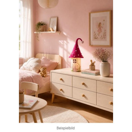 Filzlampe, Kinderzimmer Lampe, Schlafzimmer Lampe